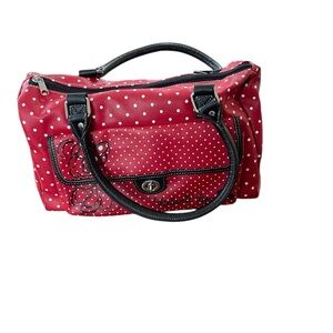 Minnie Mouse Chic Red Polka Dot Satchel